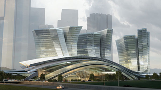 Illustration for article titled World's Largest Underground High-Speed Rail Station Will be Spectacular, Surreal-Looking